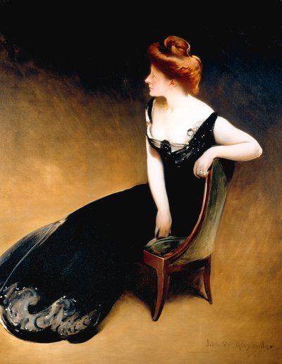 Portrait of Mrs. V, Mrs. Herman Duryea by John White Alexander